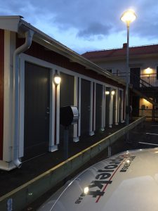 Ytterbelysning och motorvärmare