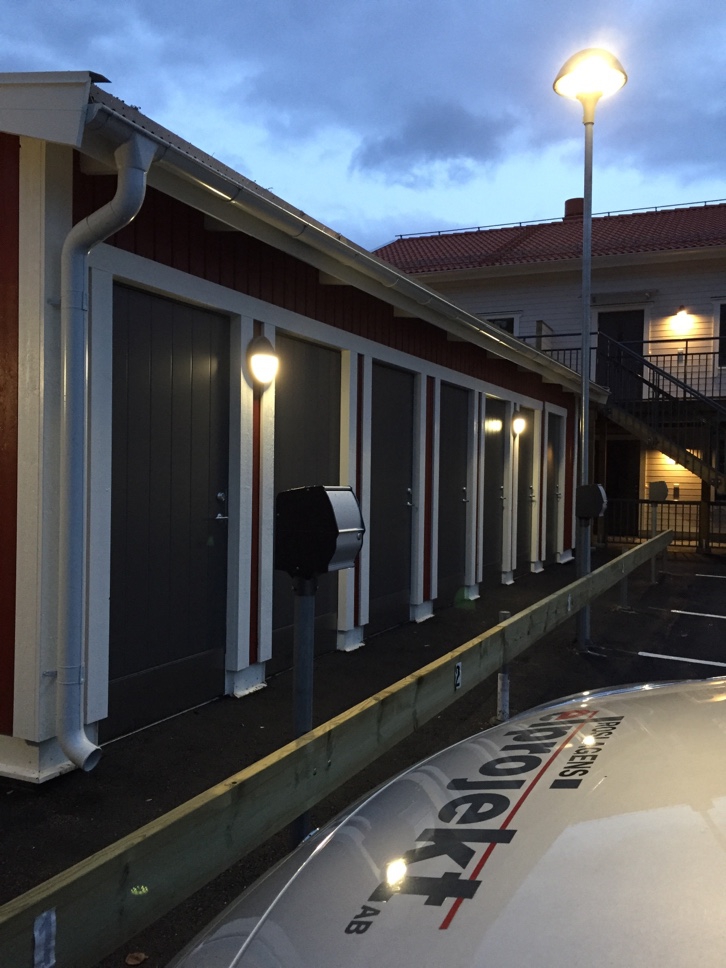 Ytterbelysning och motorvärmare